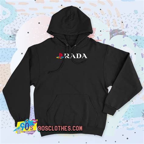 prada hoofie|playstation Prada hoodie.